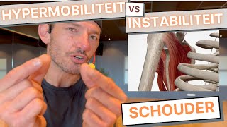 Hypermobiliteit vs Instabiliteit Schouder [upl. by Kaiulani]