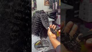 How to get a well defined curls on your curly wigs [upl. by Hanako]