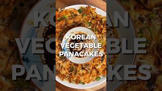 Korean Vegetable Pancakes are the best way to use leftover veggies cooking recipe food shorts [upl. by Ewen]