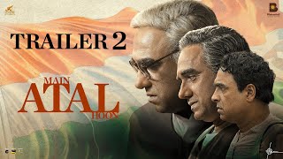 Main ATAL Hoon Trailer 2  Pankaj Tripathi  Ravi Jadhav  Vinod Bhanushali  19 Jan 2024 [upl. by Ainivad]