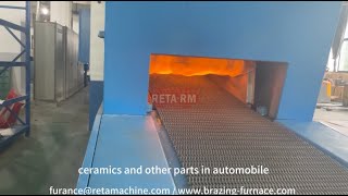 High Temperature Brazing Furnace [upl. by Jandy174]