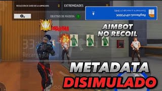 NUEVO AIMBOT METADATA🎯SIN RIESGO DE BANEO NI BLACKLIST🚫LINK DIRECTO MEDIAFIRE✅️ [upl. by Aneerehs359]