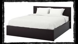 Ikea MALM Storage Bed Frame 3919 [upl. by Tletski505]