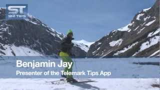 SkiTips Video Blog  Telemark Skiing in Powder [upl. by Irme]