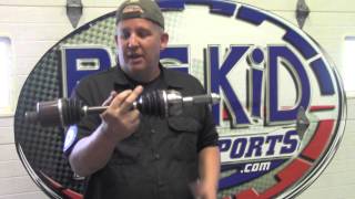 Big Kid Powersports quotReal Dudequot Review Interparts CV Axles [upl. by Ylnevaeh]