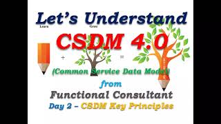 CSDM 40  Day 2  CSDM Key Principles  Learn From Functional Consultant Shorts Short [upl. by Tiossem]