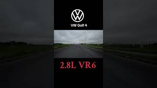 28L VW GOLF 4 VR6 🔥🔥🔥🔥🔥🔥 speed sound VR6 vw volkswagen [upl. by Ravel]