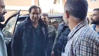 MLAelect Sajad Lone visits GMC Handwara assesses healthcare facilities [upl. by Heinrich]