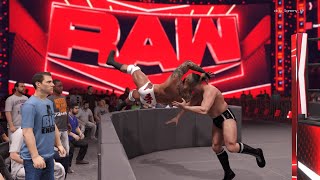 WWE 2K22 Randy Orton Vs Gunther In Extreme Rules Match Gameplay On PS4 [upl. by Aisset]