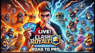 Target 8000 Trophies 26 Elixer deck Beginner Clash Royale Strategies  Live Stream amp Chillquot [upl. by Gloriana710]