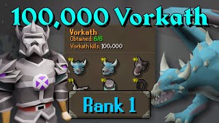 Loot from 1 Year of Vorkath 4000 Hours [upl. by Ewolram313]