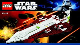 LEGO instructions  Star Wars  10215  ObiWans Jedi Starfighter [upl. by Kra477]