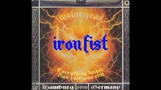 Motörhead  Iron Fist Live in Hamburg 1998 [upl. by Adali]