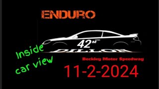 Beckley Motor Speedway1122024 Enduro [upl. by Krahmer363]