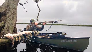 Kayak Duck Hunting Public Land  North Carolina Migration Day [upl. by Assirac594]