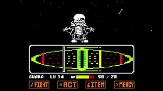 undertale A Conceptualized Neutral route Sans battle undertale fangame [upl. by Peony358]