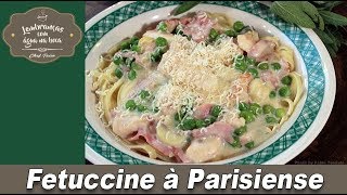 Fetuccine à Parisiense  Lembranças com Água na Boca  Chef Taico [upl. by Yasmine]