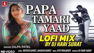 Papa Tamari Yaad Lofi Mix Jalpa Patel  New Letest Gujarati Dj Lofi Mix Song 2024 [upl. by Eerehs]