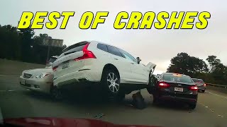 INSANE CAR CRASHES COMPILATION  BEST OF USA amp Canada Accidents and Bad Drivers 2023 [upl. by Enyawd]