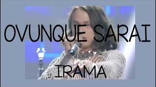 Irama  Ovunque Sarai Sanremo 2022TestoLyricstesto indescrizione [upl. by Anemij]