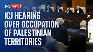 ICJ holds hearings on Israel’s occupation of Palestinian territories [upl. by Damales]