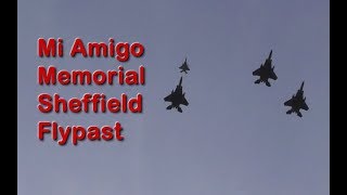 Sheffield FlyPast Footage  Tony Foulds quotMi Amigoquot US Bomber Crash Memorial 22nd Feb 2019 [upl. by Arolf187]