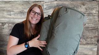 Peak Design Travel Backpack 45L Review  Search for my perfect carryon travel backpack Episode 2 [upl. by Lira]