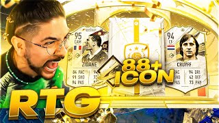 GUARANTEED 88 ICON PACKS  ROAD TO GLORY 3 [upl. by Willner210]