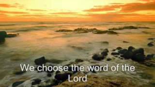 We Choose The Fear of The Lord  Maranatha Singers [upl. by Stryker]