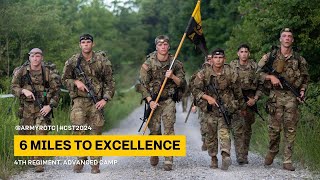 6 Miles to Excellence  4th Regiment Advanced Camp  CST 2024 [upl. by Hsan]