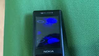 Nokia 5310 amp 5610 xpressmusic screan saver Blue [upl. by Lunseth]