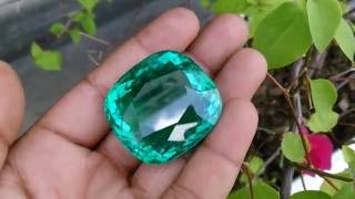 Worlds Largest 214ct GIA Certified Paraiba Tourmaline [upl. by Eidissac269]