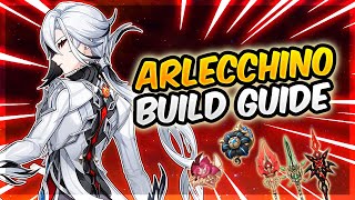 Arlecchino Build Guide  Artifacts amp Weapons With Ranking Genshin Impact 46 [upl. by Aiyotal]