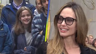 Angelina Jolies Daughter Vivienne Makes SURPRISE Cameo on TODAY Show [upl. by Renata]