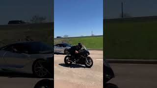 720s vs S1000RR 🫣infamouz fullrez bmw mclaren s1000rr fast street happy shorts agv 2024 [upl. by Odrareg]