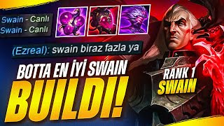 EN GÜÇLÜ SWAİN BUİLDİ  DÜNYA SWAİN 1 Sİ ÖĞRETİCİ DESTEK  Pace LoL [upl. by Ettenig432]