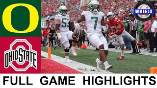 12 Oregon vs 3 Ohio State Highlights  College Football Week 2  2021 College Football Highlights [upl. by Murrell]