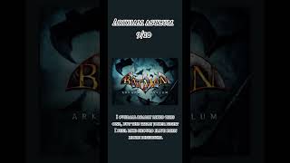 Batman game rating batman arkhamgames [upl. by Pren]