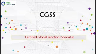 ACAMS Certified Global Sanctions Specialist CGSS Exam Questions [upl. by Ledniahs907]