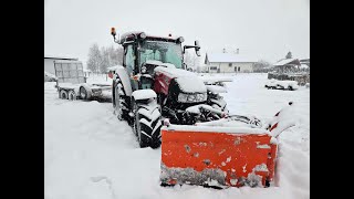 ㋡Case Farmall 75A㋡ATAK ZIMY 2023㋡KRYSKOP㋡Urson  Autoryzowany dealer CASE IH [upl. by Lipinski891]