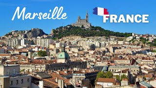 4K City Walking Tour  MARSEILLE  Exploring Cities of France [upl. by Belshin]