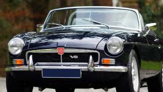 1972 MG MGB V8 roadster with fantastic engine sound [upl. by Oglesby]