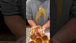 Homemade Philly Cheesesteak Bierock Bombs PART 1 recipe bierocks [upl. by Kcirdehs]