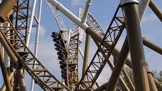 Hyperia Thorpe Park  Off Ride Footage [upl. by Eecyal]