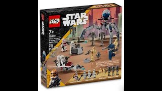 2024 Clones vs Droids Battle Pack Review [upl. by Capwell]