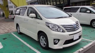 2013 TOYOTA ALPHARD HYBRID SR  Exterior amp Interior [upl. by Nallad458]