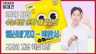 해산 바가지박완서 해설 해석 정리 EBS 2025 수능특강 문학 3강 이대건의 국어길잡이 [upl. by Akcirahs]