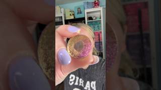 Pink To Yellow Color Shifting Eyeshadow makeup shimmereyeshadow makeupideas newmakeup [upl. by Einwahs]