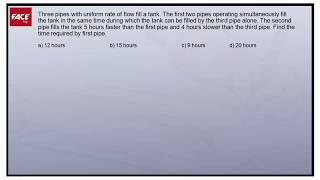 Pipes and Cisterns  Quants Question  Detail Explanation [upl. by Thornburg]