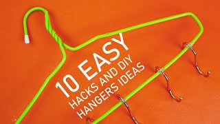 GENIUS WIRE HANGER । Awesome And Cool Ideas To Reuse Hangers [upl. by Akcirderf33]